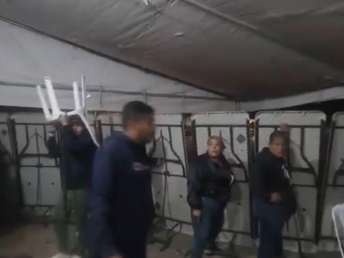 No puede caminar: Violentos disturbios en el Infop dejan varios heridos de gravedad