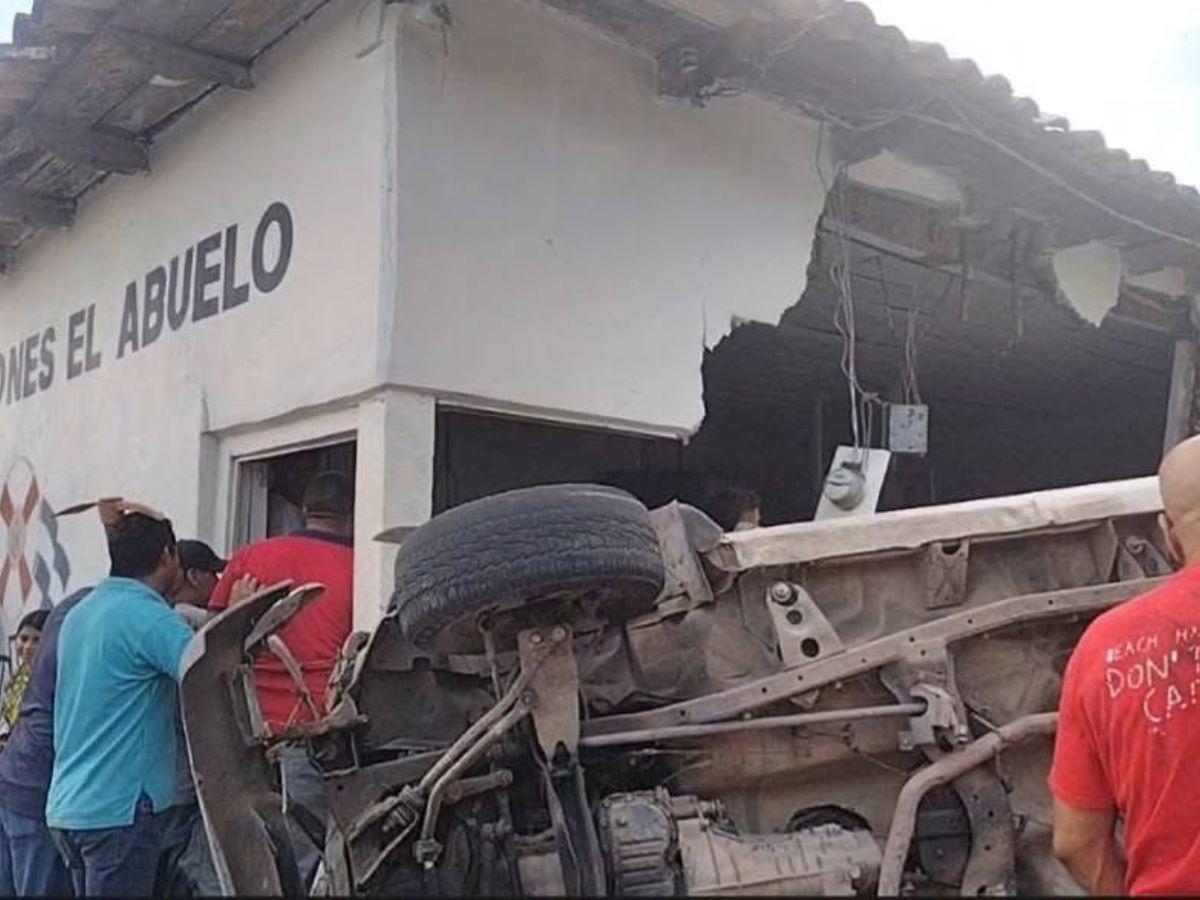 Don José Tinoco, de 109 años, descansaba en su casa cuando un vehículo lo mató: el muro lo aplastó