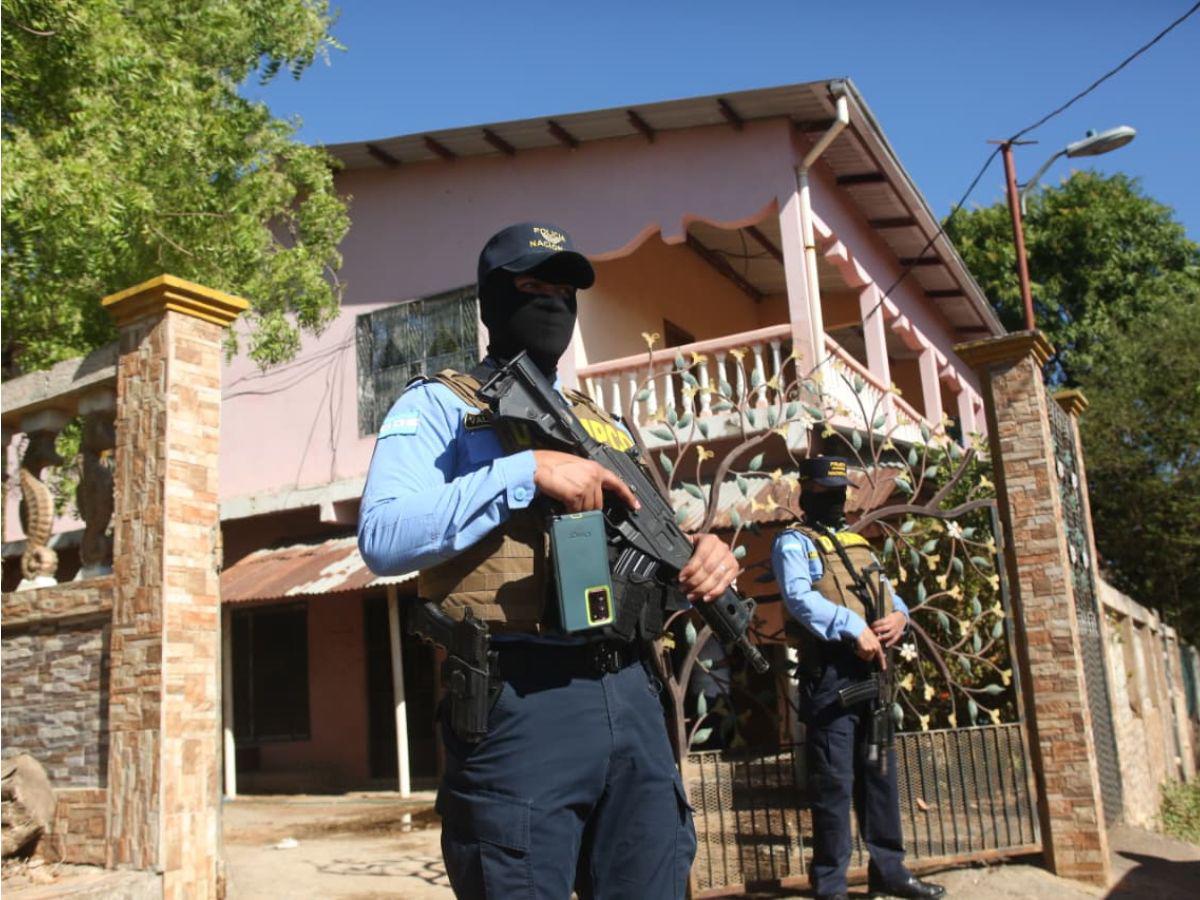 Aseguran bienes de “Los Benjamins”, estructura criminal en Nacaome, Valle