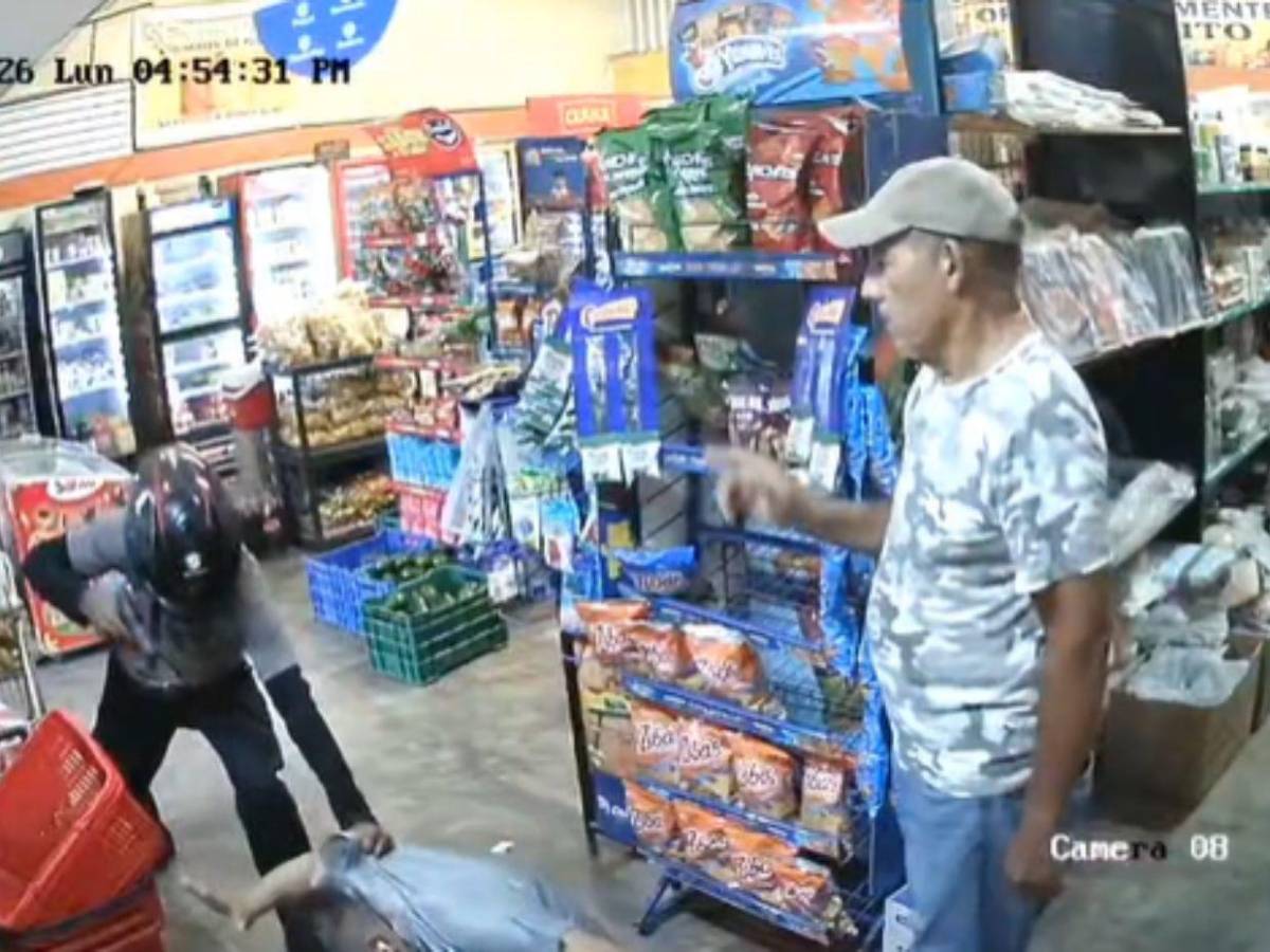 El rostro de El Diablo, presunto asaltante que mató a un hombre en un mercadito de Olanchito