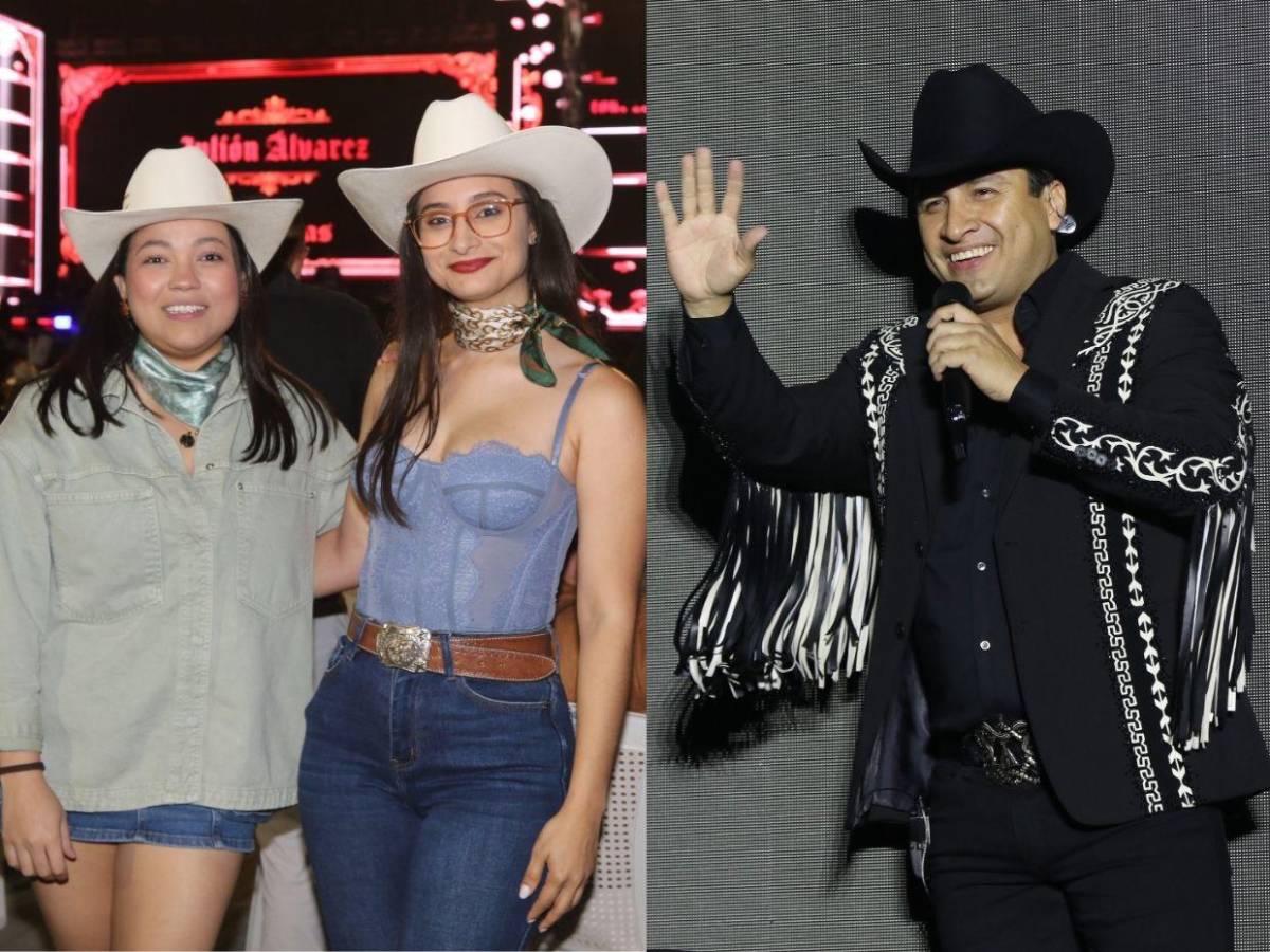 Sombreros, botas y flecos: la moda norteña del público en el concierto de Julión Álvarez