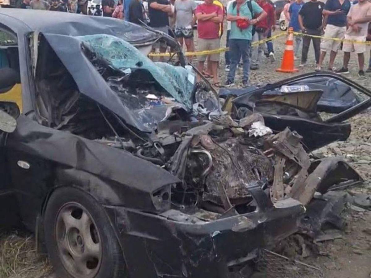 Los cuatro miembros de una familia que murieron en trágico accidente en Ecuador