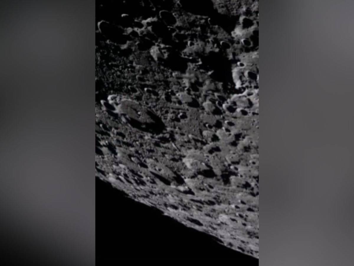 Las nuevas fotos del lado oculto de la Luna captadas por Artemis II
