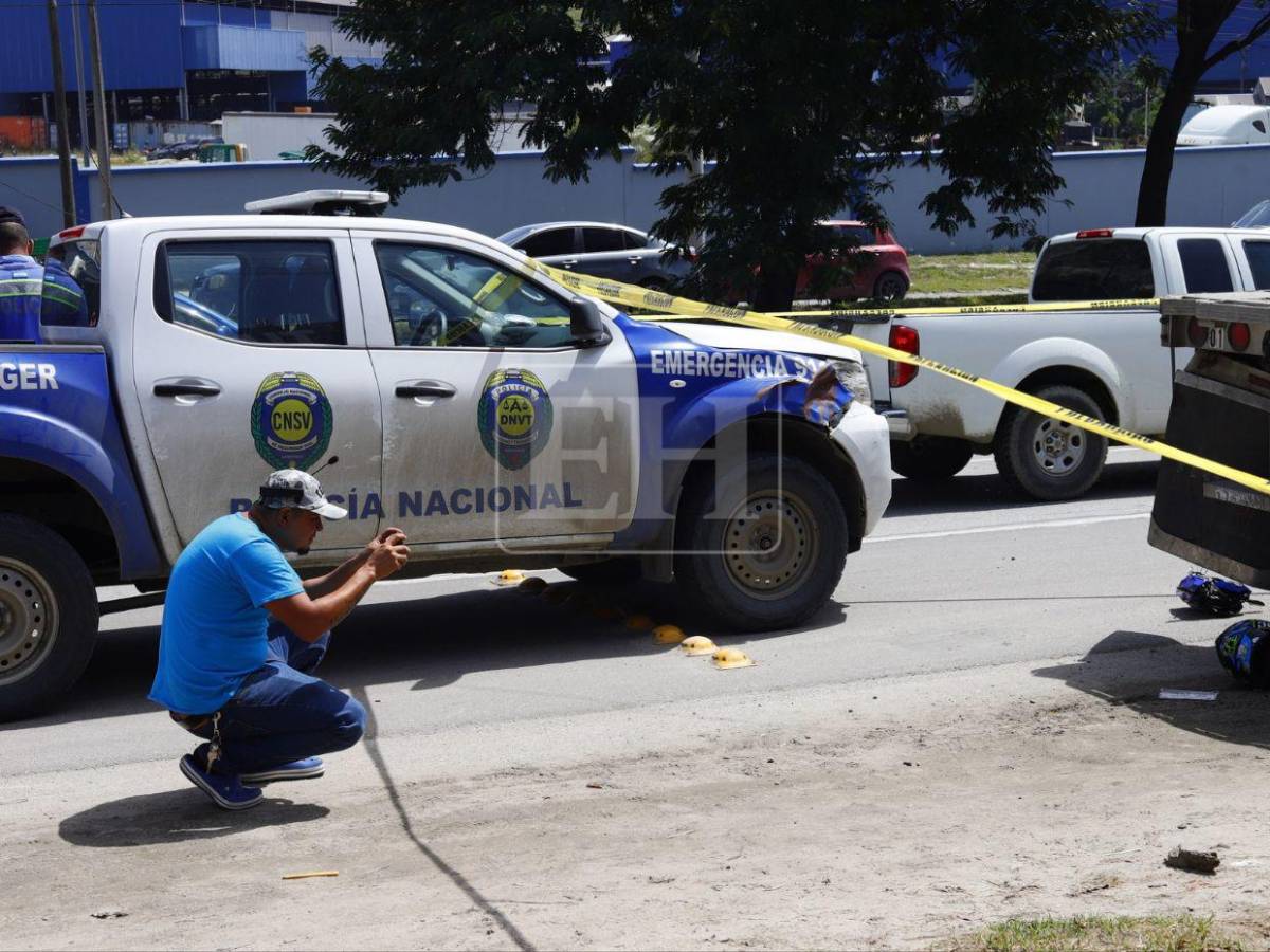 La víctima quedó atrapada bajo las llantas de una rastra: accidente en Choloma deja un muerto