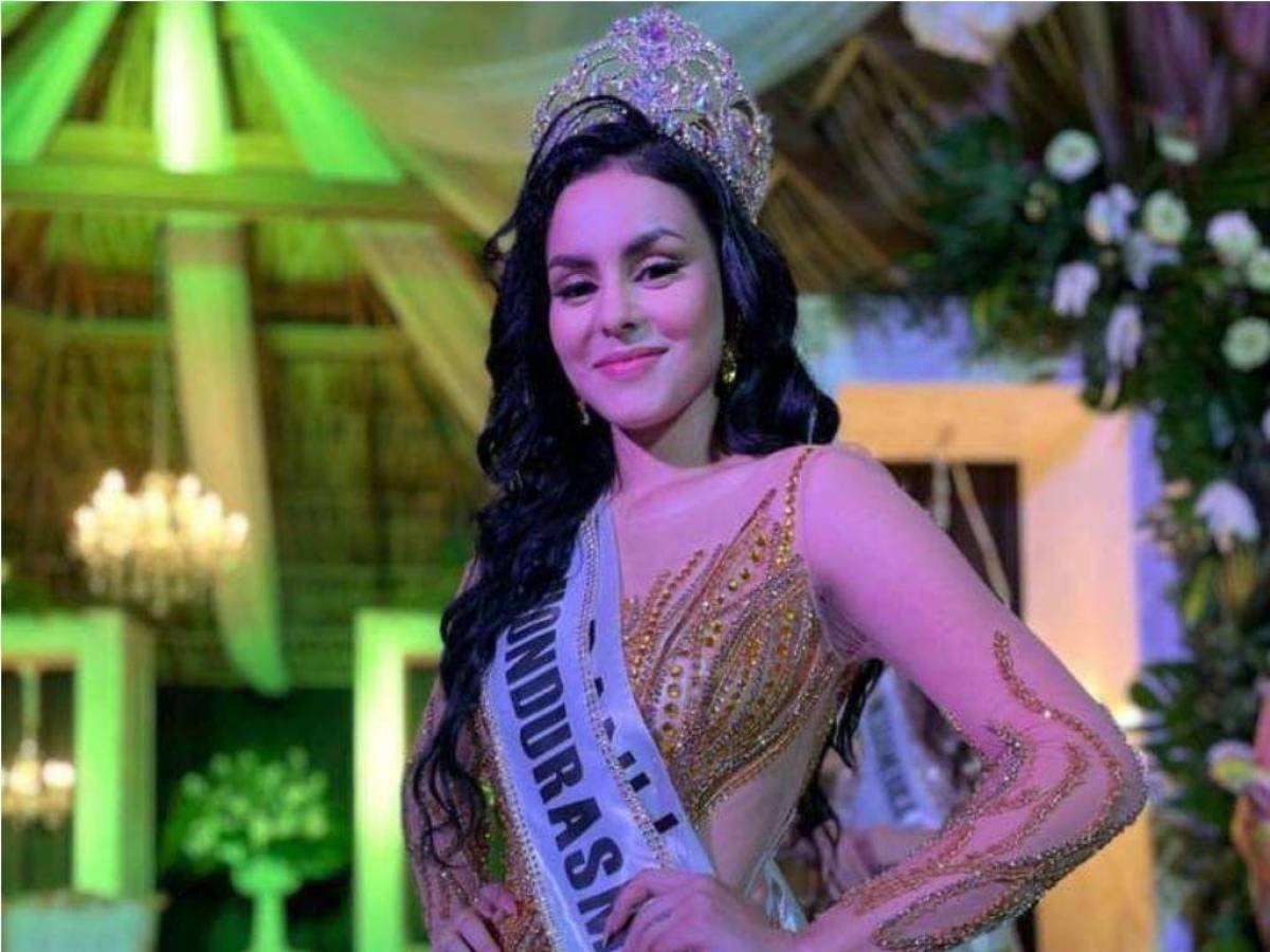 Yelsin Almendares, nueva Miss Honduras Mundo 2022.