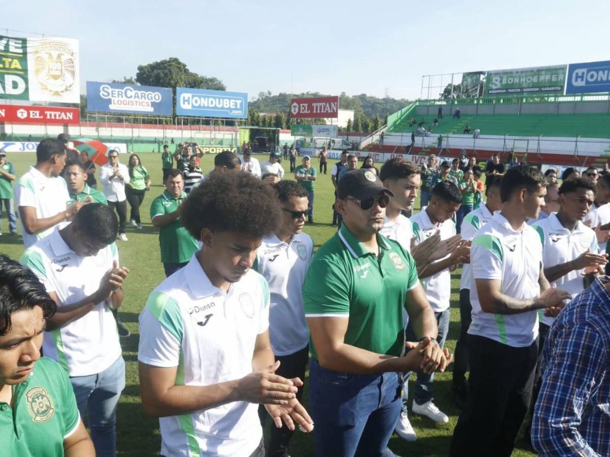 Marathón rinde último homenaje a Orinson Amaya en el césped del Yankel Rosenthal