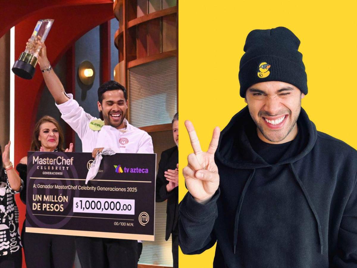 ¿Quién es Dani Valle, el ganador de MasterChef Celebrity Generaciones 2025?