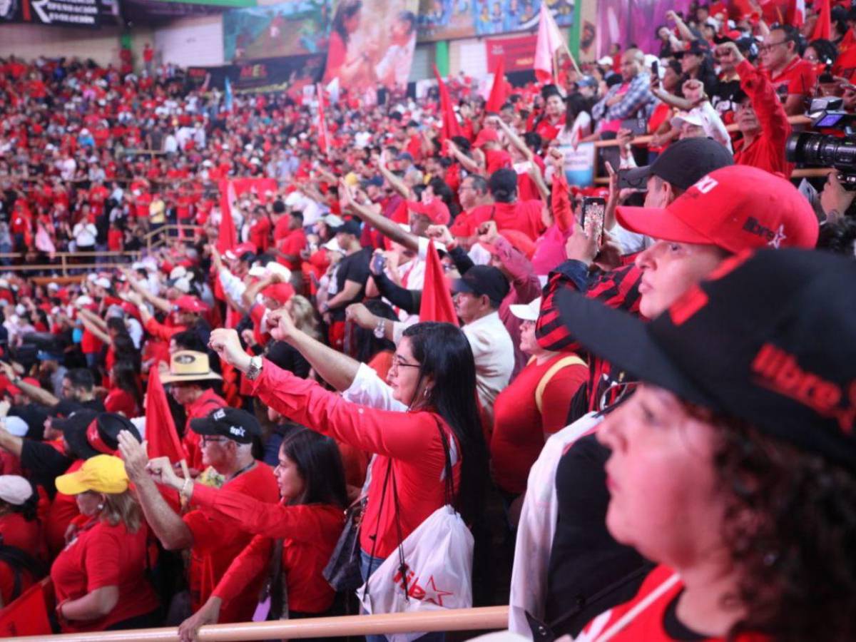 Así se celebró la Asamblea Extraordinaria de Libre en apoyo a Rixi Moncada