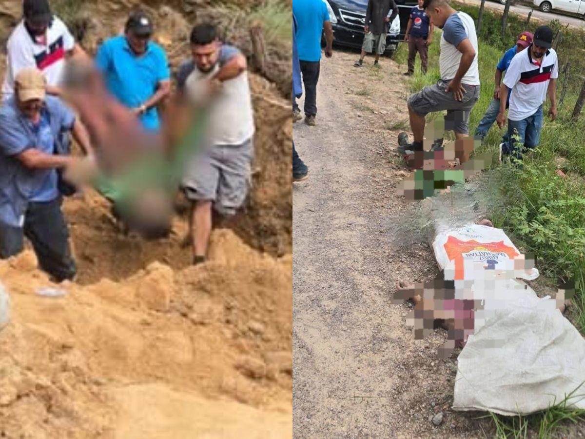 Sacaban arenilla de un cerro y quedaron soterrados: así murieron Kerin y Farin en Yuscarán