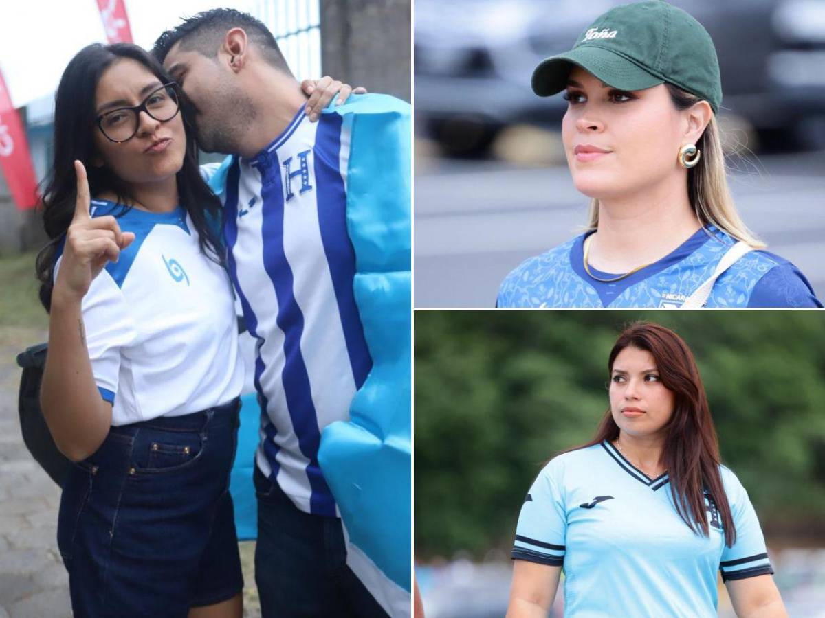 Quién es la bella chica nica y tres leyendas con Honduras apoyando en Managua