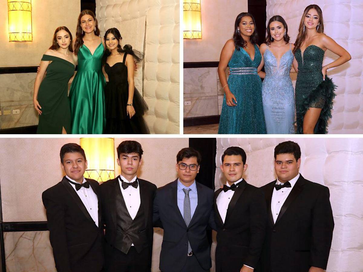 Sobriedad primaveral en la prom night de la Academia Los Pinares