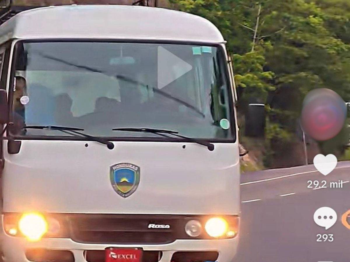 No imaginaban lo que venía: video muestra viaje de bus policial accidentado en la CA-5,  antes de la tragedia