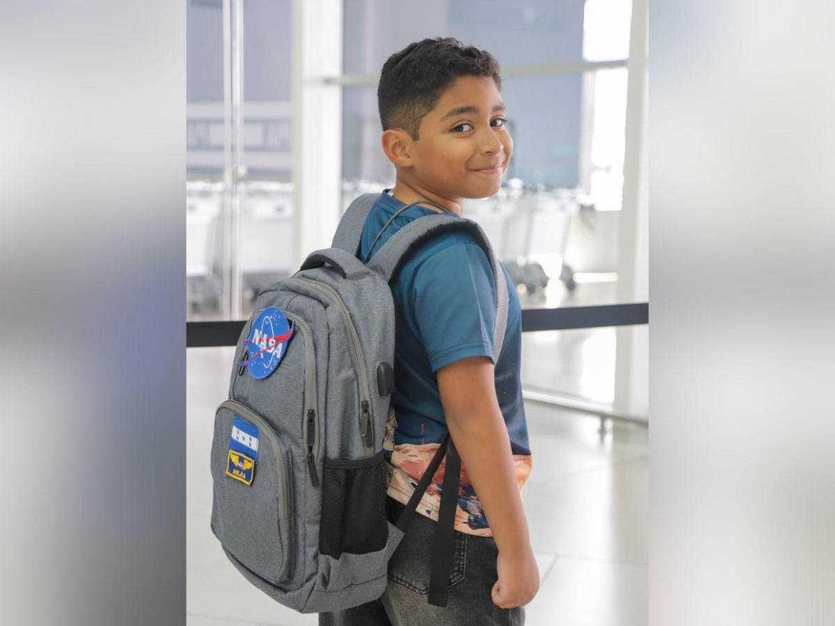 André Mejía, el niño de 10 años que representará a Honduras en campamento de la NASA