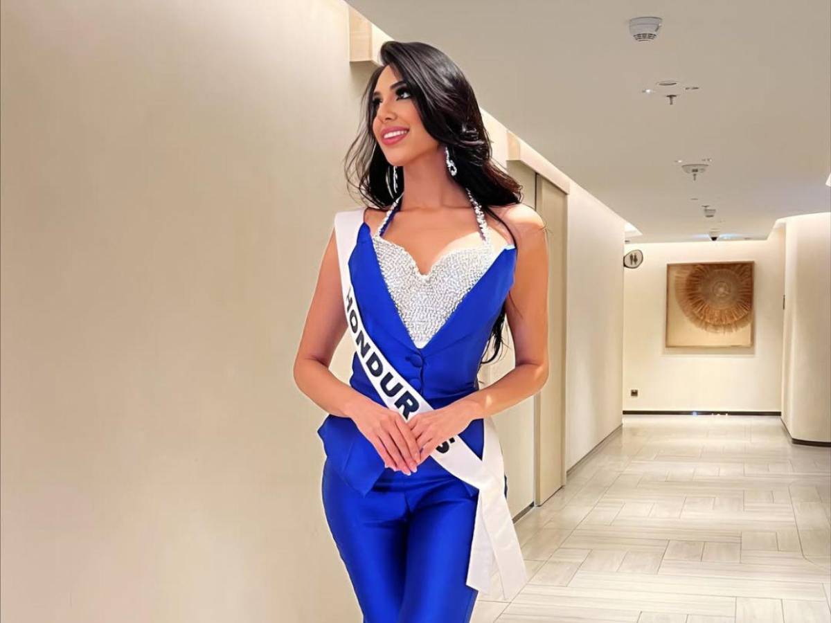 Deslumbrante: así lució Miss Honduras en cena de gala de Miss Universo 2025
