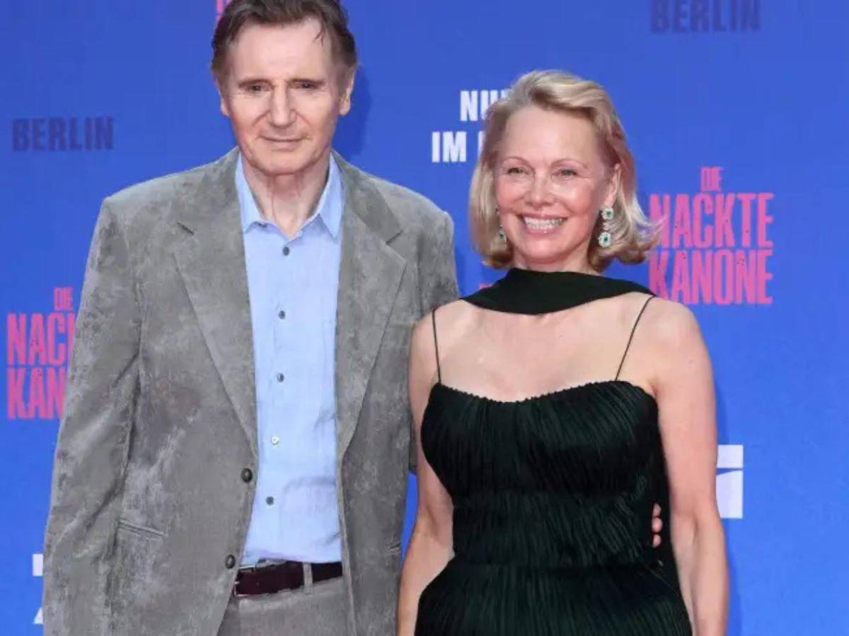 Antes y después de Pamela Anderson y Liam Neeson, la inesperada pareja