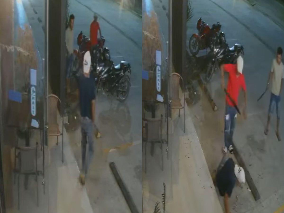 Le dieron ocho machetazos en el cuello: esto se sabe de los asesinos captados por cámaras en Colón