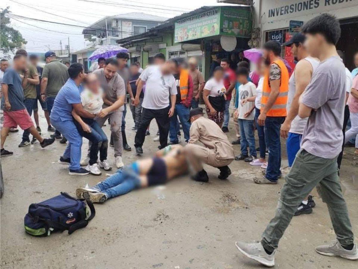 Joseth Morales, asesinado tras asalto cuando bajaba cargamento de su carro en Cortés