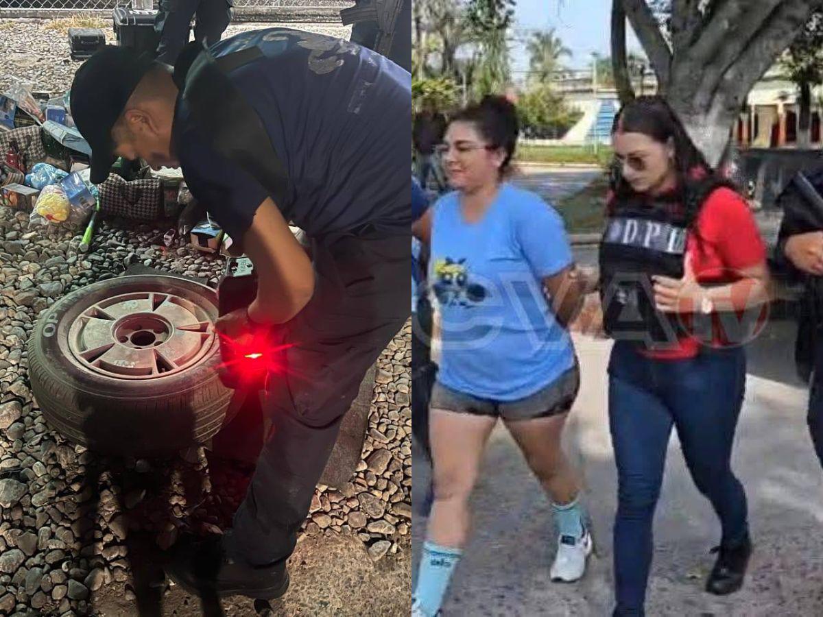 Compraban y vendían ropa con dinero falso: detienen a comerciantes con más de L40,000 en billetes falsos