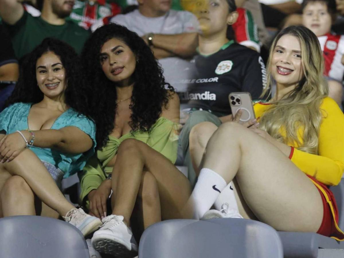 ¡Bellezas! El estadio Morazán se llena de muchas chicas lindas en el clásico de las 'emes' ¡Bellezas! El estadio Morazán se llena de muchas chicas lindas en el clásico de las 'emes'