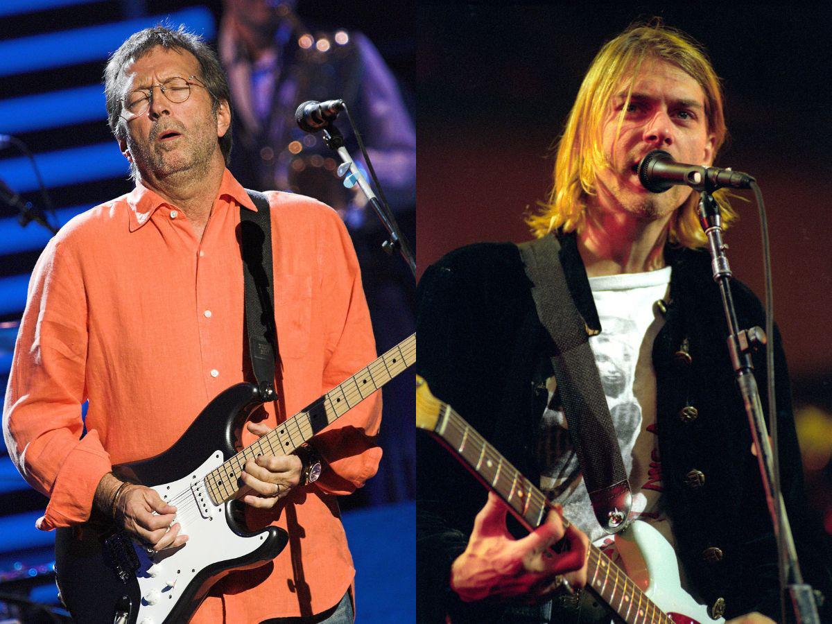 Guitarras de Eric Clapton y Kurt Cobain en subasta en Estados Unidos