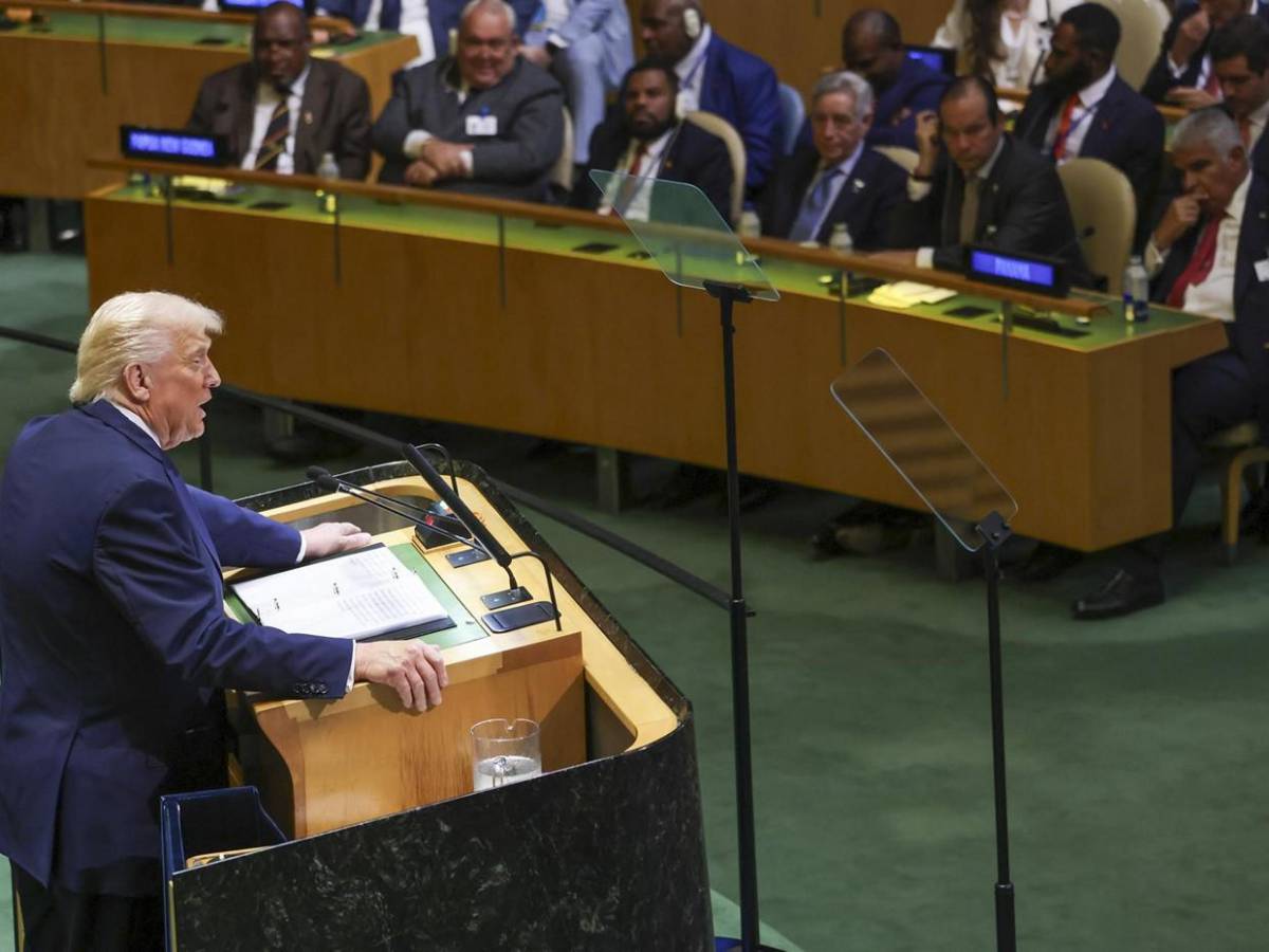 'Lo único que me ha dado son escaleras eléctricas rotas y un teleprompter estropeado': frases de Trump en la ONU