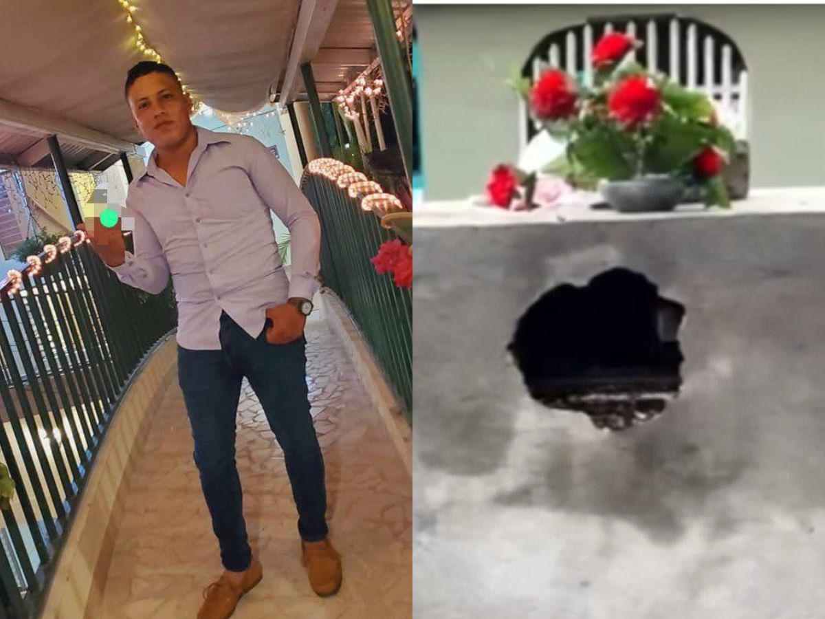 Maicol Tróchez fue sepultado hace dos meses y llegaron a quemar su cadáver: así quedó su tumba