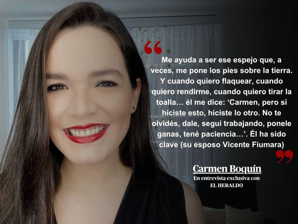 Carmen Boquín en frases: confesiones de una mujer que lucha, sueña y ama