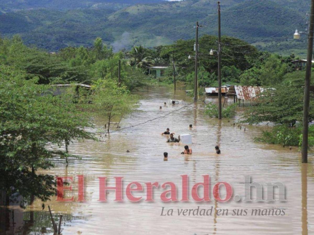 ¿Cuáles son los ríos que se desbordan durante las lluvias en Honduras?