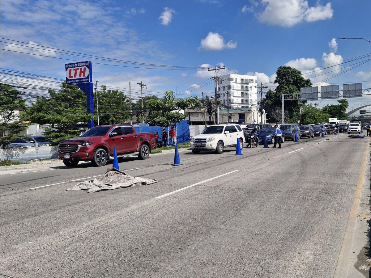 Iba con su padre en una moto y una rastra le pasó por encima: Roxana Mendoza murió en SPS