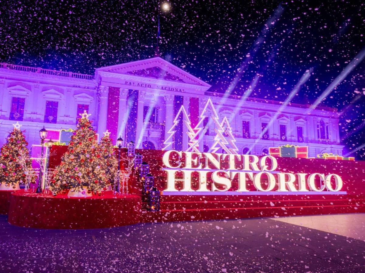 Así luce la Villa Navideña 2025 de El Salvador, la más grande de la región