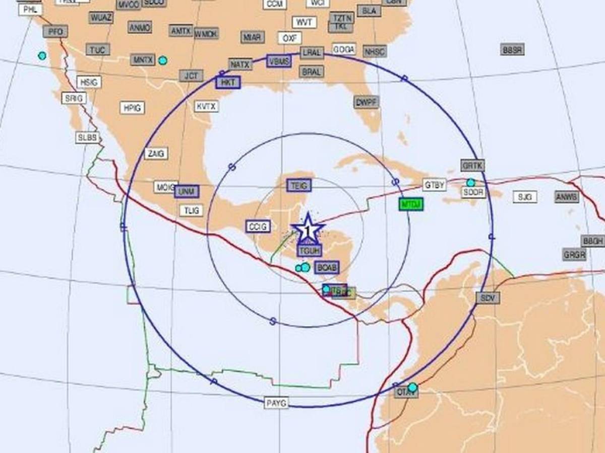 Sismo de 5.9 grados sacude varias regiones de Honduras