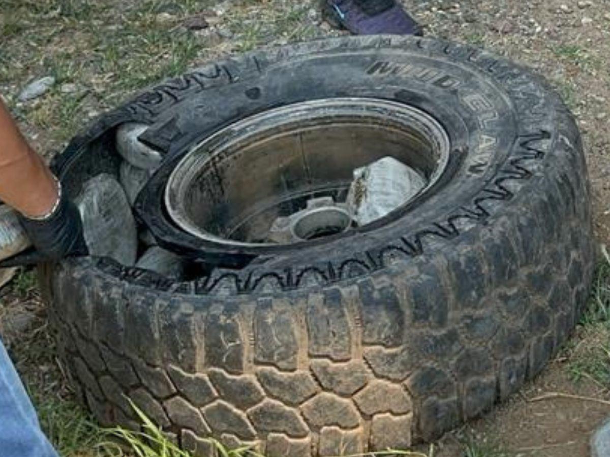 Llevaban marihuana oculta en las llantas: así transportaban droga por la carretera CA-5