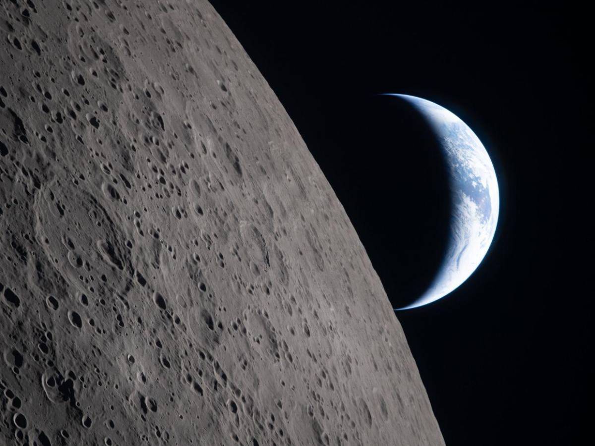 Las nuevas fotos del lado oculto de la Luna captadas por Artemis II