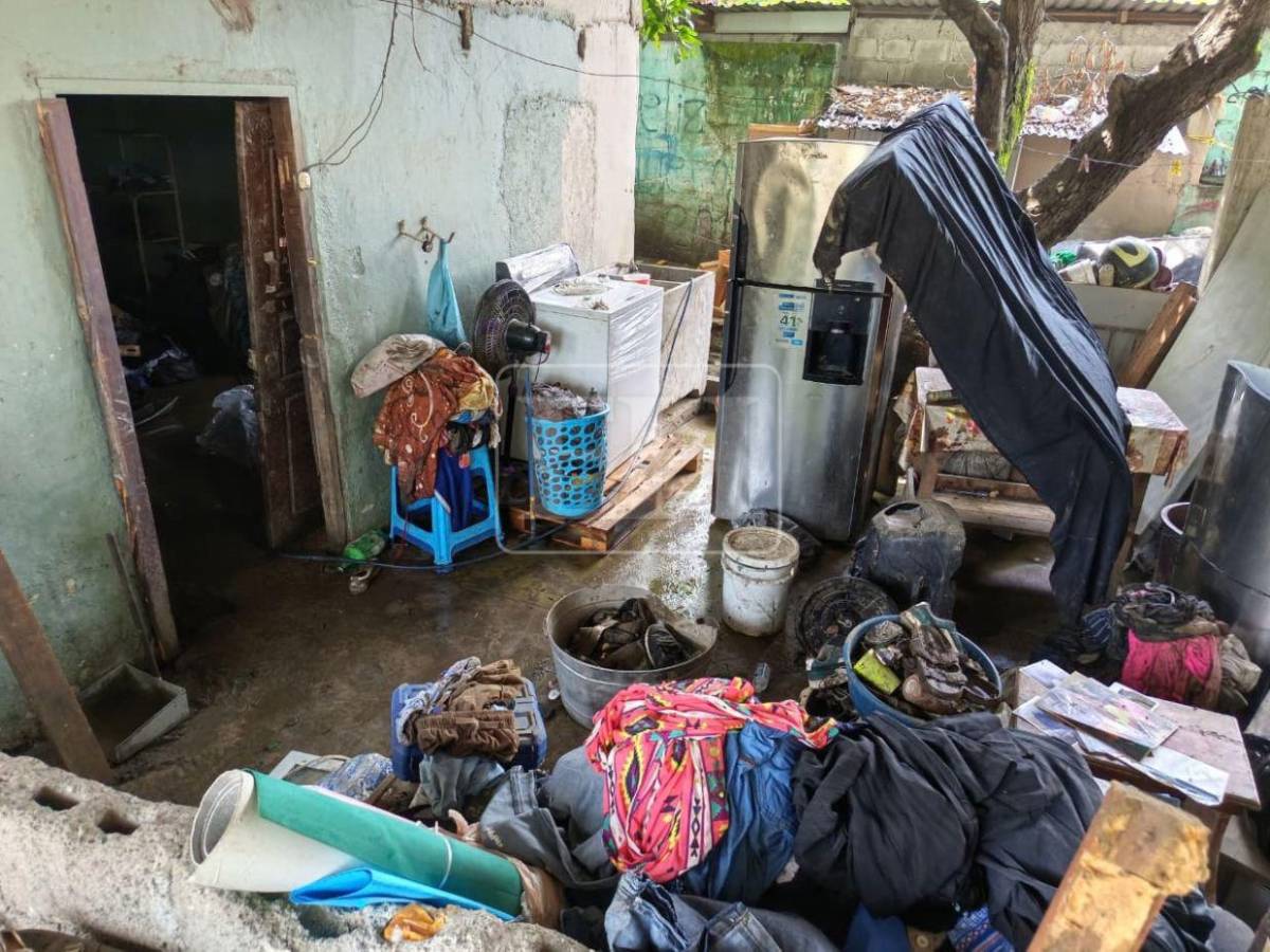 Desastre: así quedó San Pedro Sula ante las lluvias e inundaciones