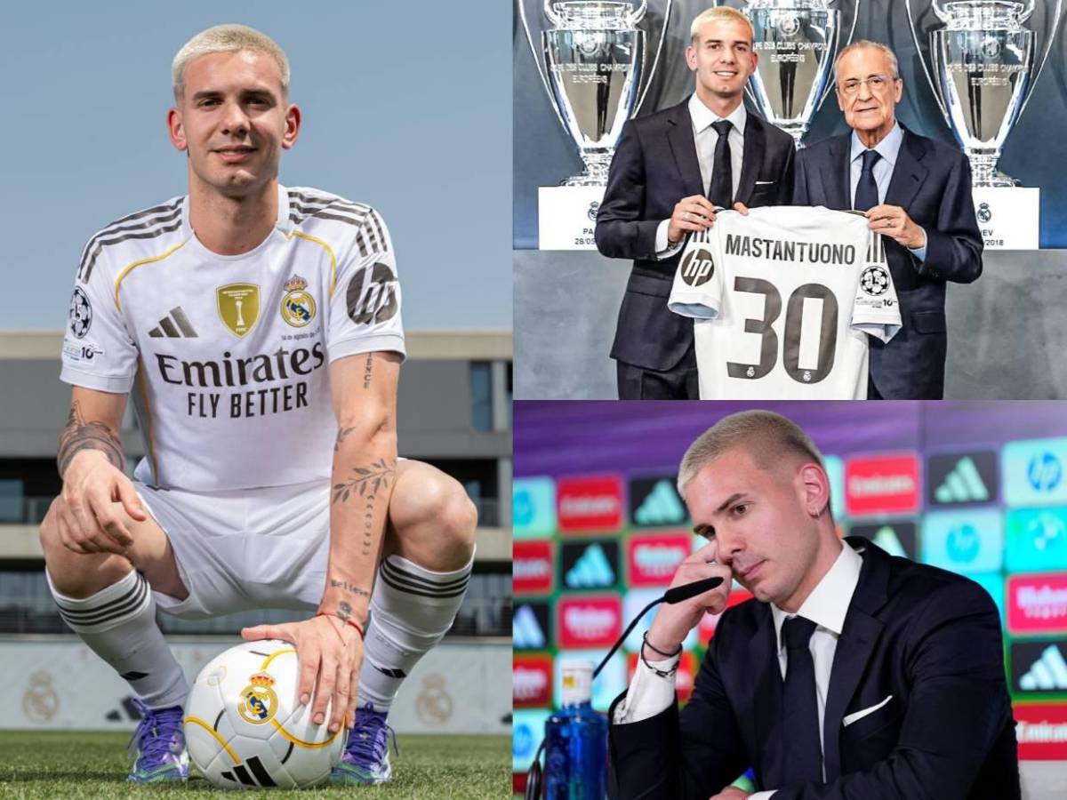 Error del Real Madrid en presentación de Mastantuono, razón de su dorsal y figuras presentes