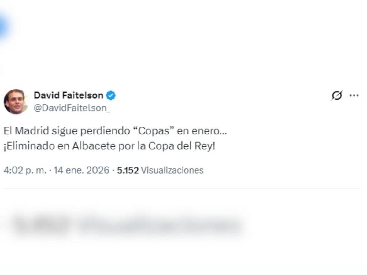 Las reacciones tras la ridícula eliminación del Real Madrid: Están encaminados al nadaplete