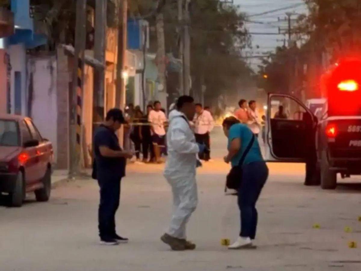 Asesinan de 35 balazos a hondureño de 26 años en Cancún, México