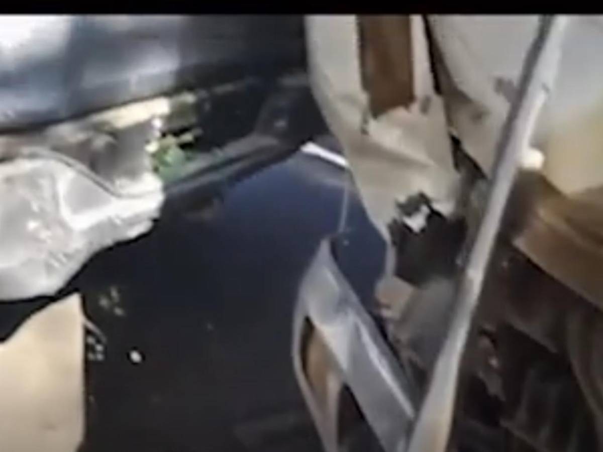 Futbolista de la Liga Nacional de Honduras sufre aparatoso accidente en Yoro