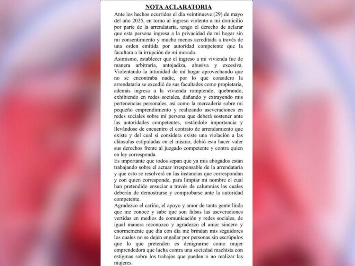 Rubio acude al MP tras polémico desalojo: Vengo a dar la cara, sinvergüenza jamás