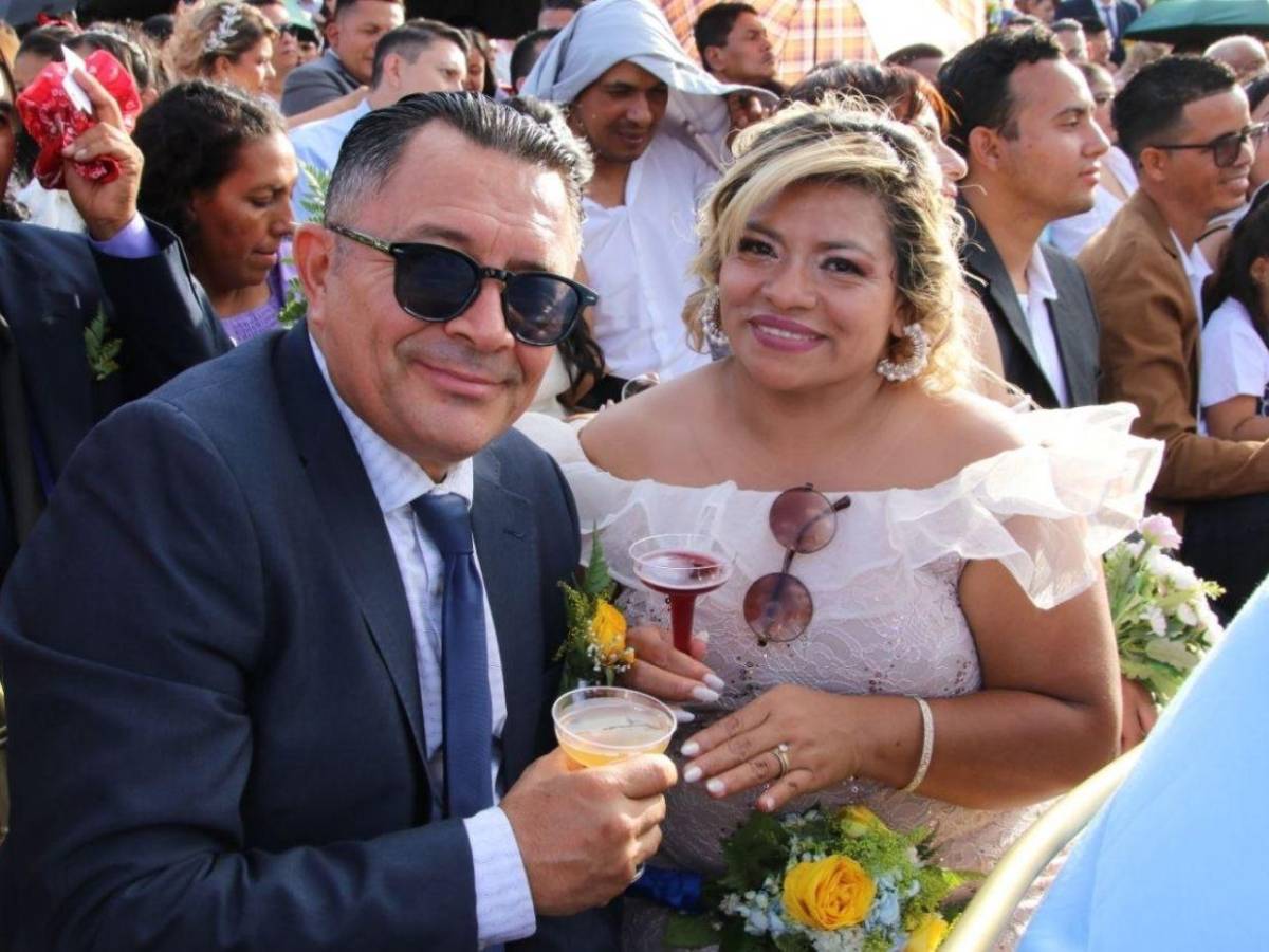 ¡Dijeron que sí! 350 parejas unieron sus vidas en las bodas gratis de la AMDC