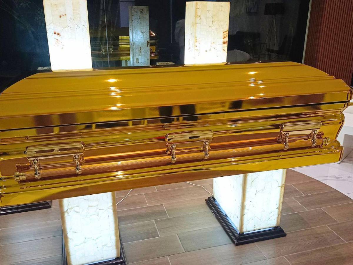 Féretro usado en funeral de “El Mencho” ahora forma parte de servicios de lujo