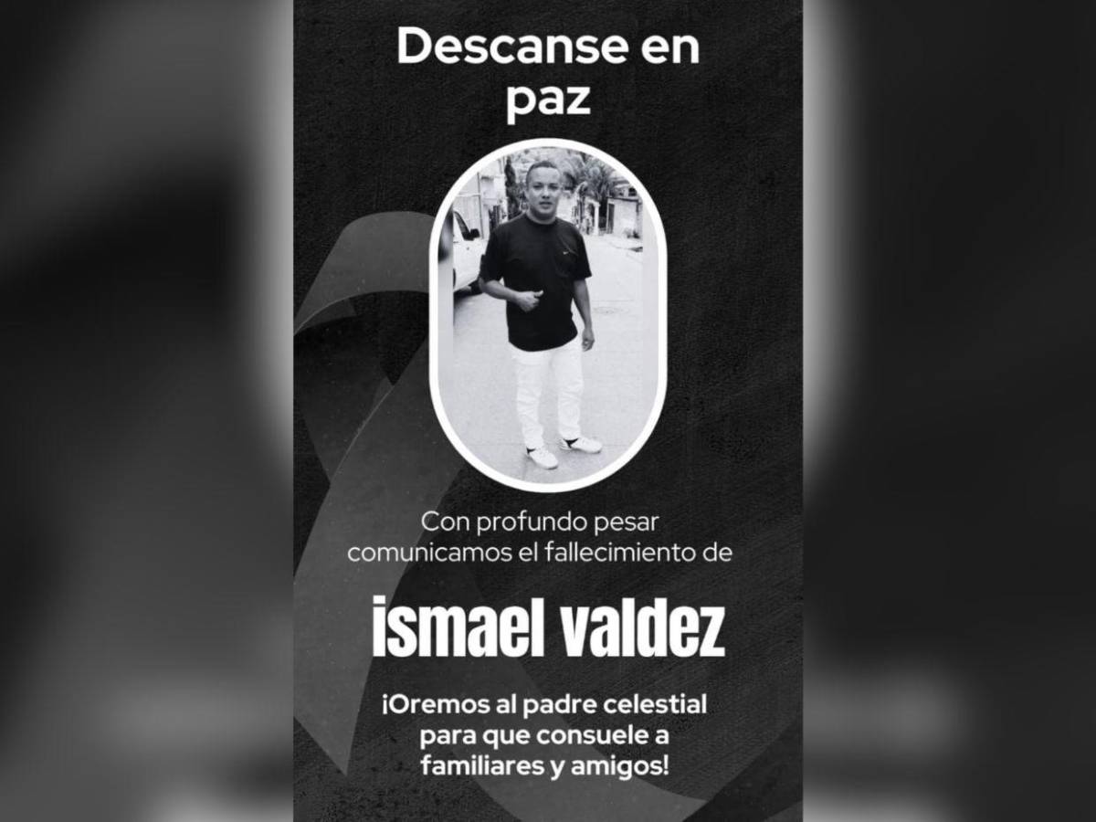 Eduardo Valdez, camarógrafo que murió tras accidentarse en su moto en Comayagüela