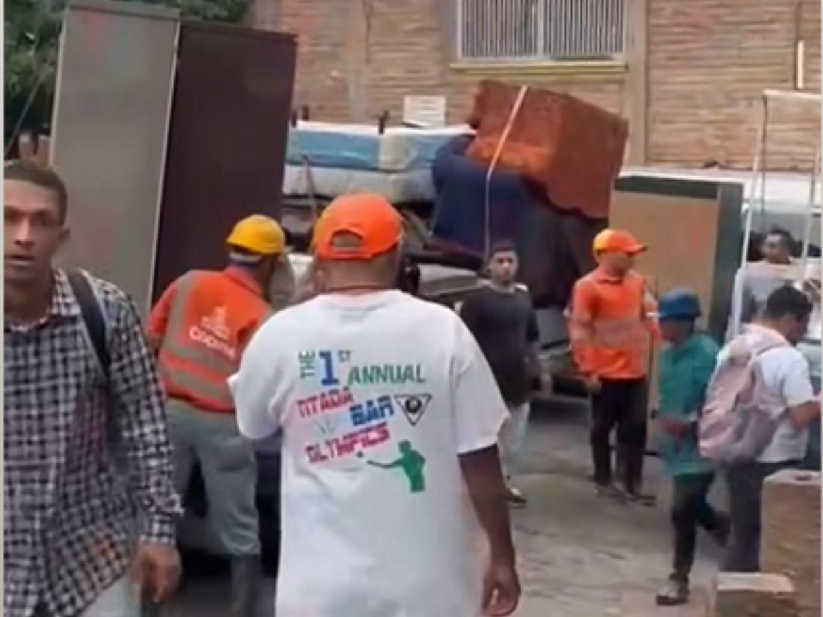 El Reparto se sigue derrumbando: imágenes aéreas de los daños en la zona de riesgo