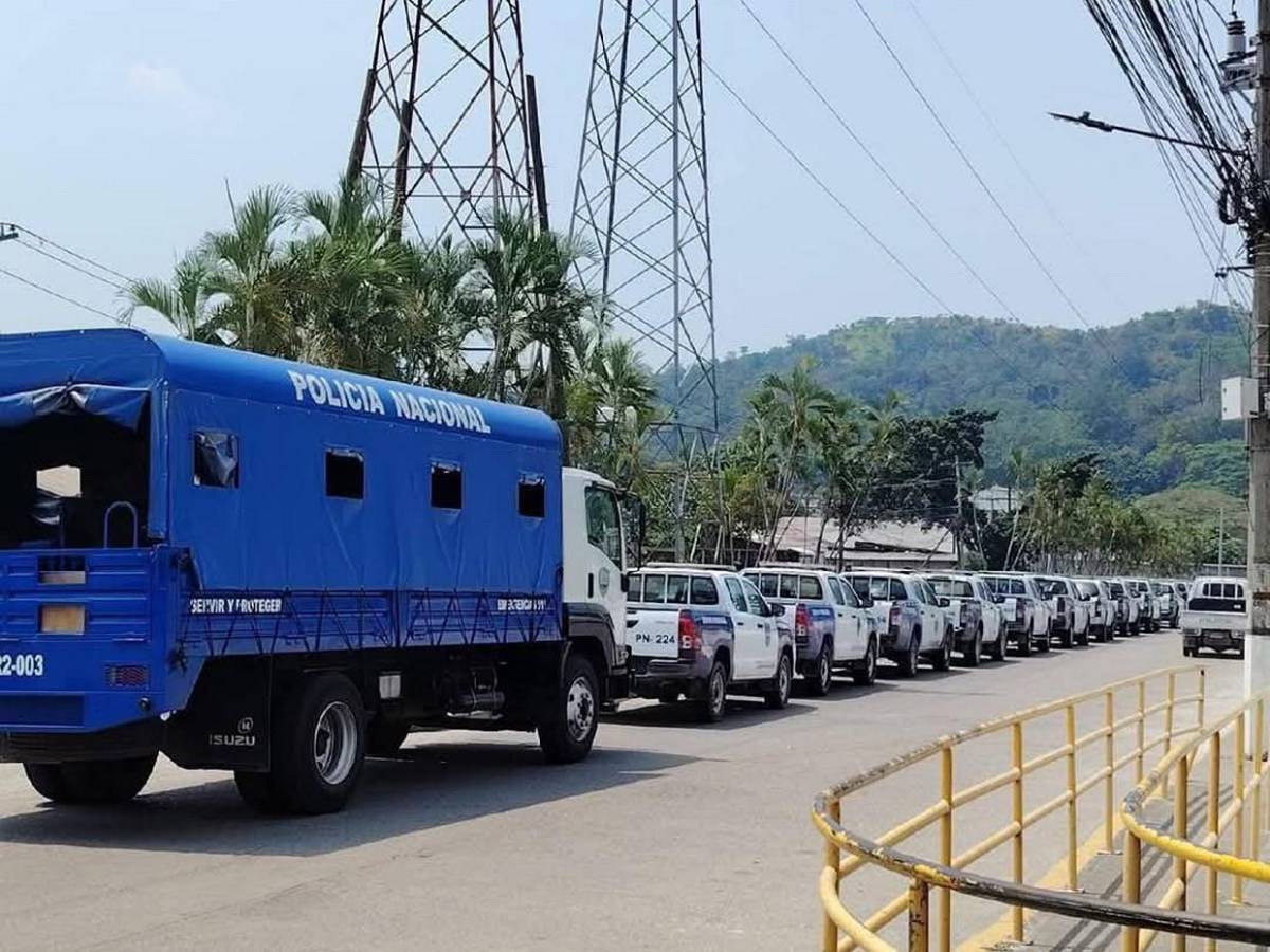 Amplio despliegue policial en Choloma ante amenazas de protesta de socios de Koriun