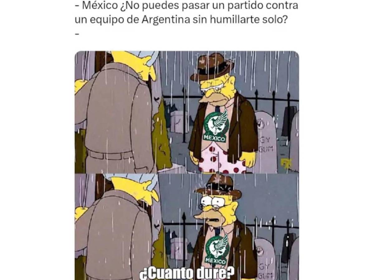 México cae ante River Plate y argentinos crean divertidos memes