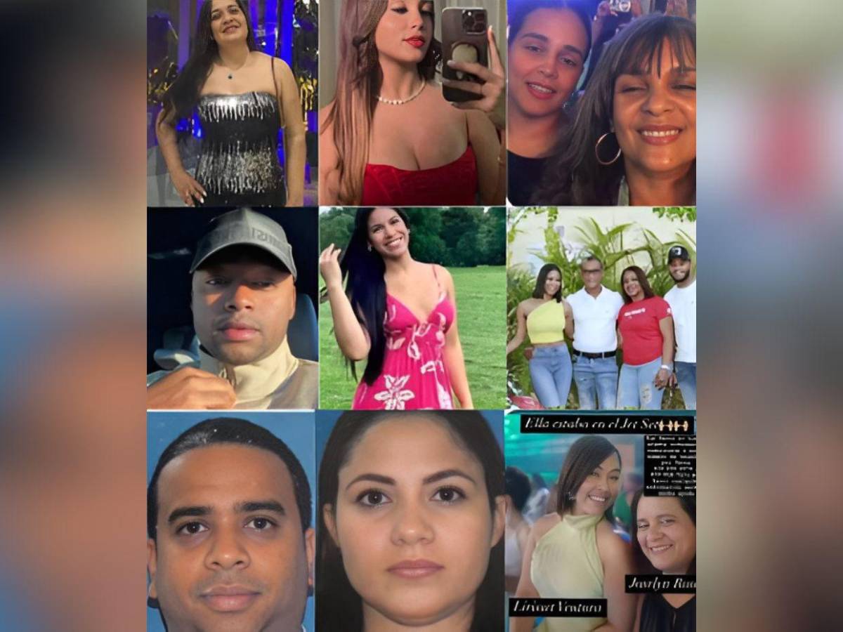 Rostros de las víctimas tras colapso de techo de la discoteca Jet Set