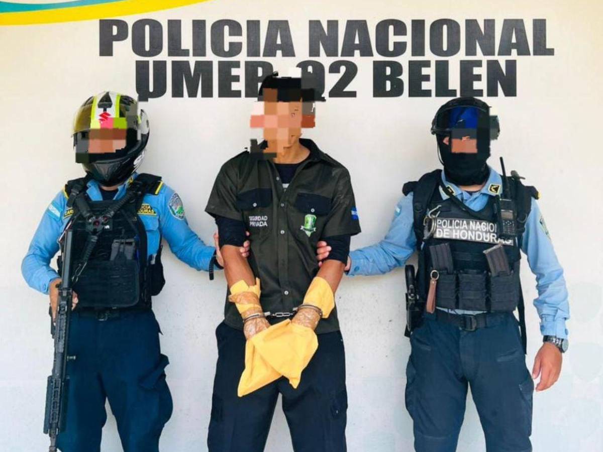 Sandro Martínez, guardia de seguridad que habría asesinado a hijo de empresario chino