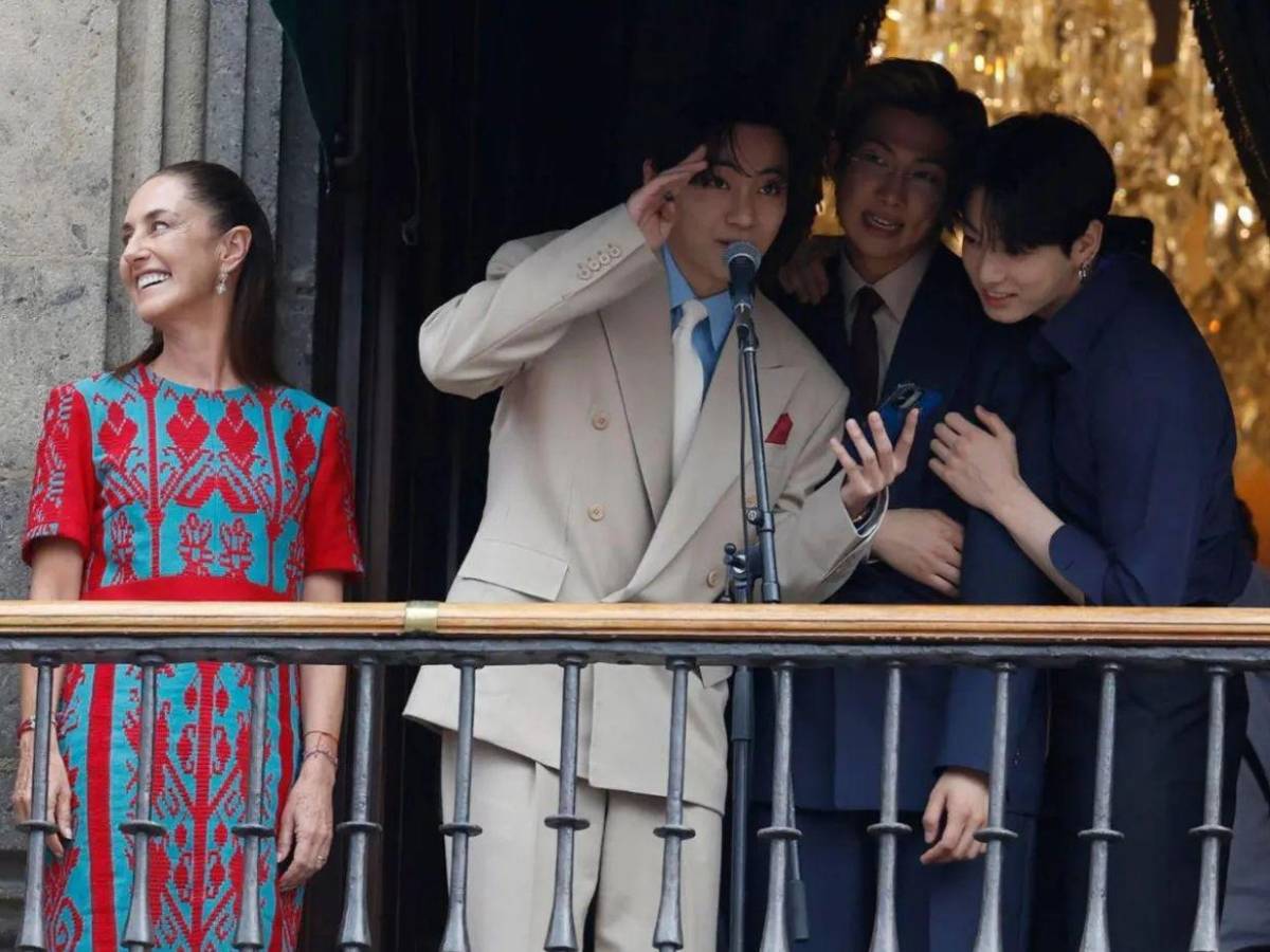 BTS anuncia video inédito de su recorrido por el Palacio Nacional de México