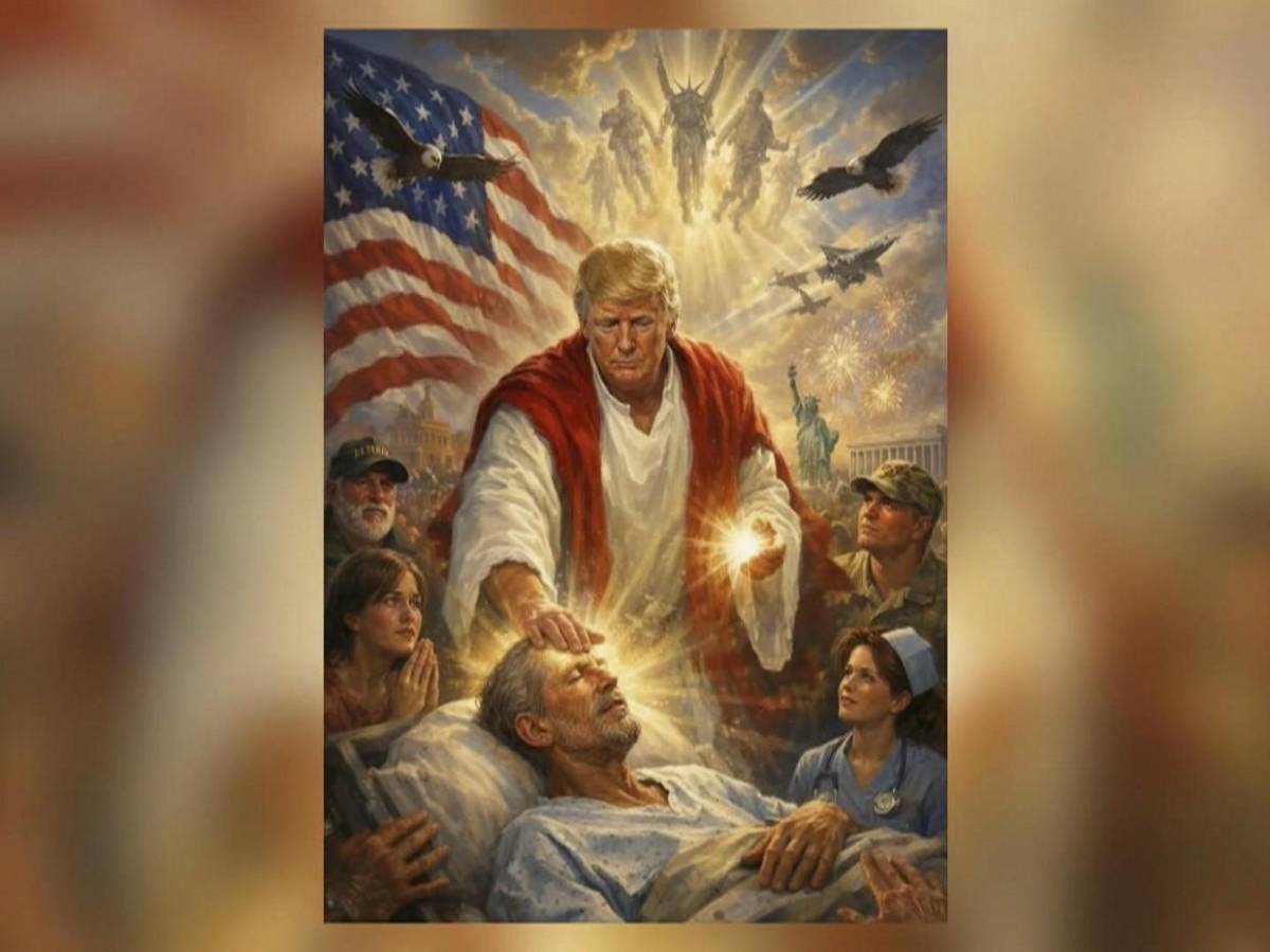 Trump y su abuso de la IA: de Jesucristo a Superman y el Papa, las imágenes que desatan polémica global