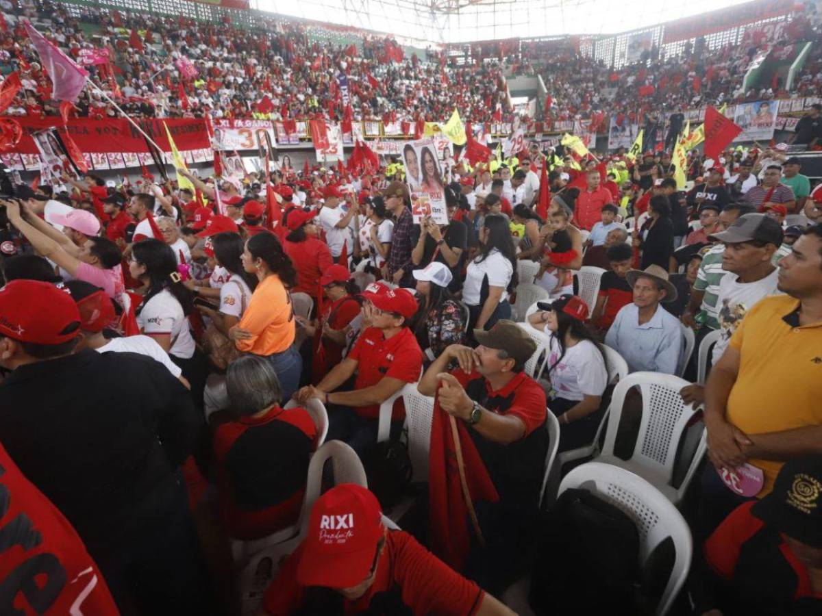Libre hace cierre de campaña en San Pedro Sula: Cortés le dará al pueblo hondureño una inmensa sorpresa